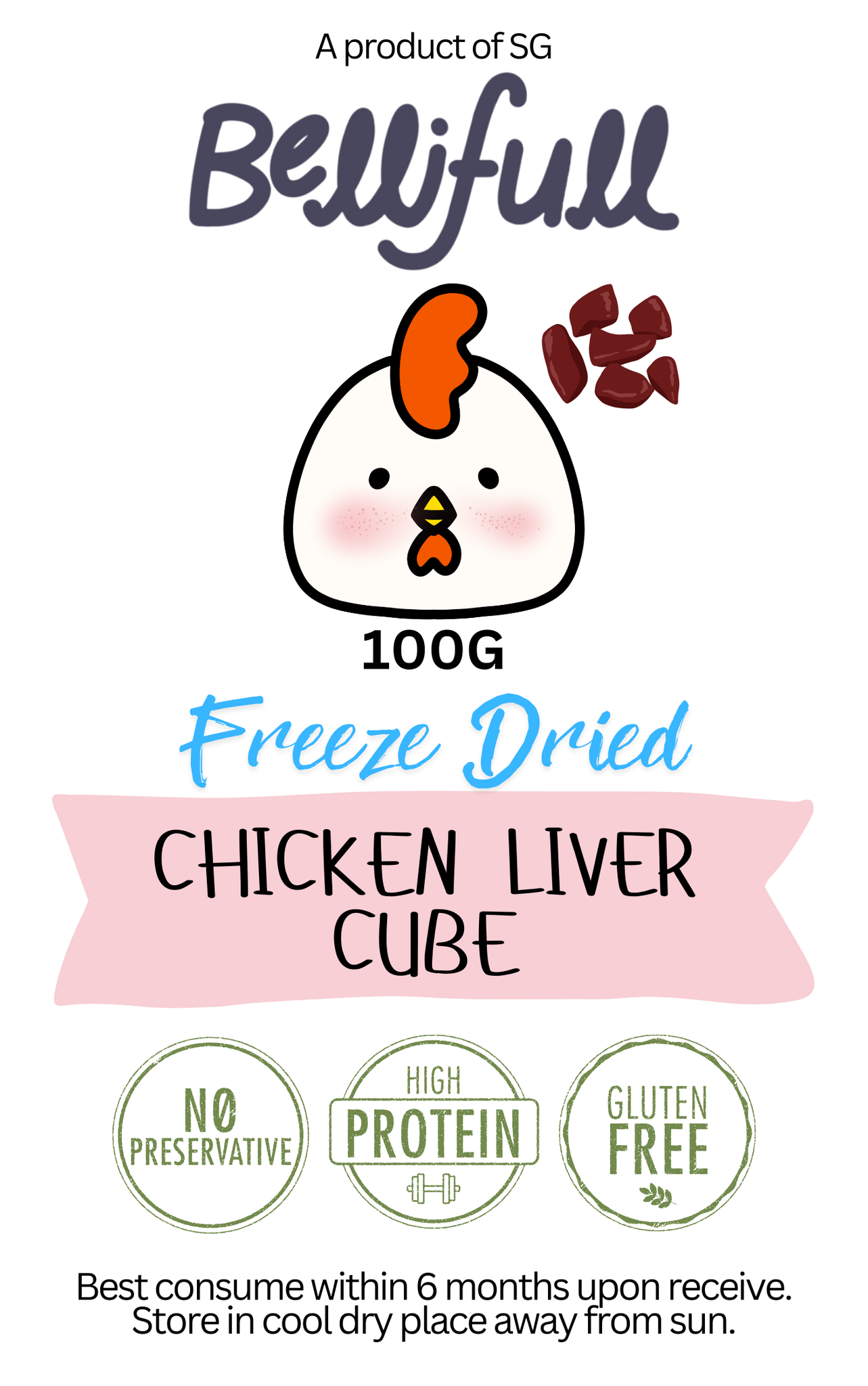 Freeze Dried Chicken Liver