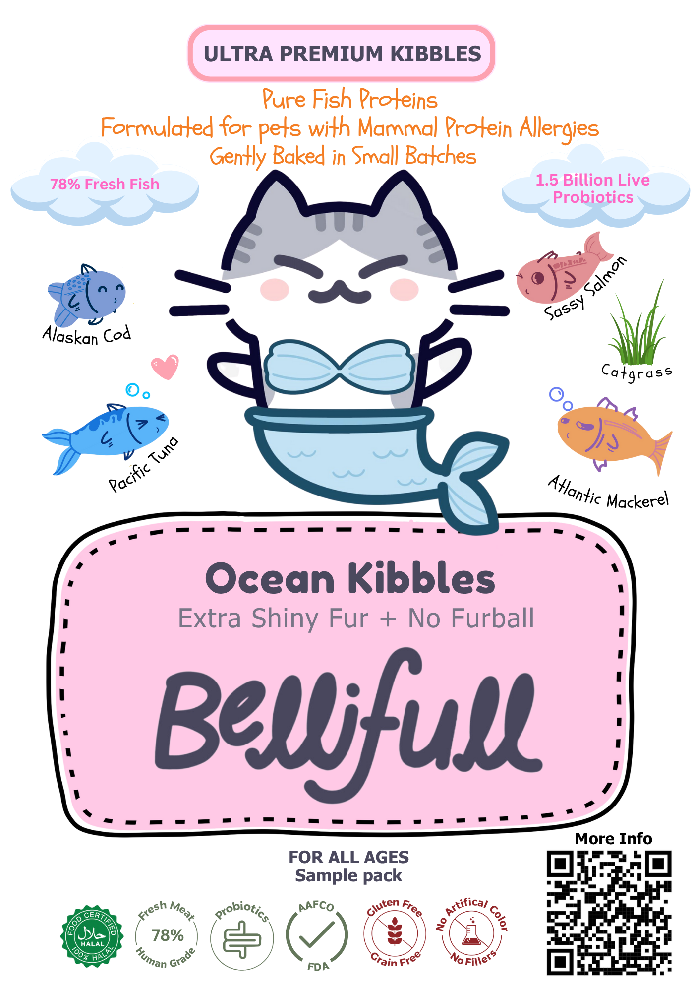 Cat Kibbles - Fishes Only