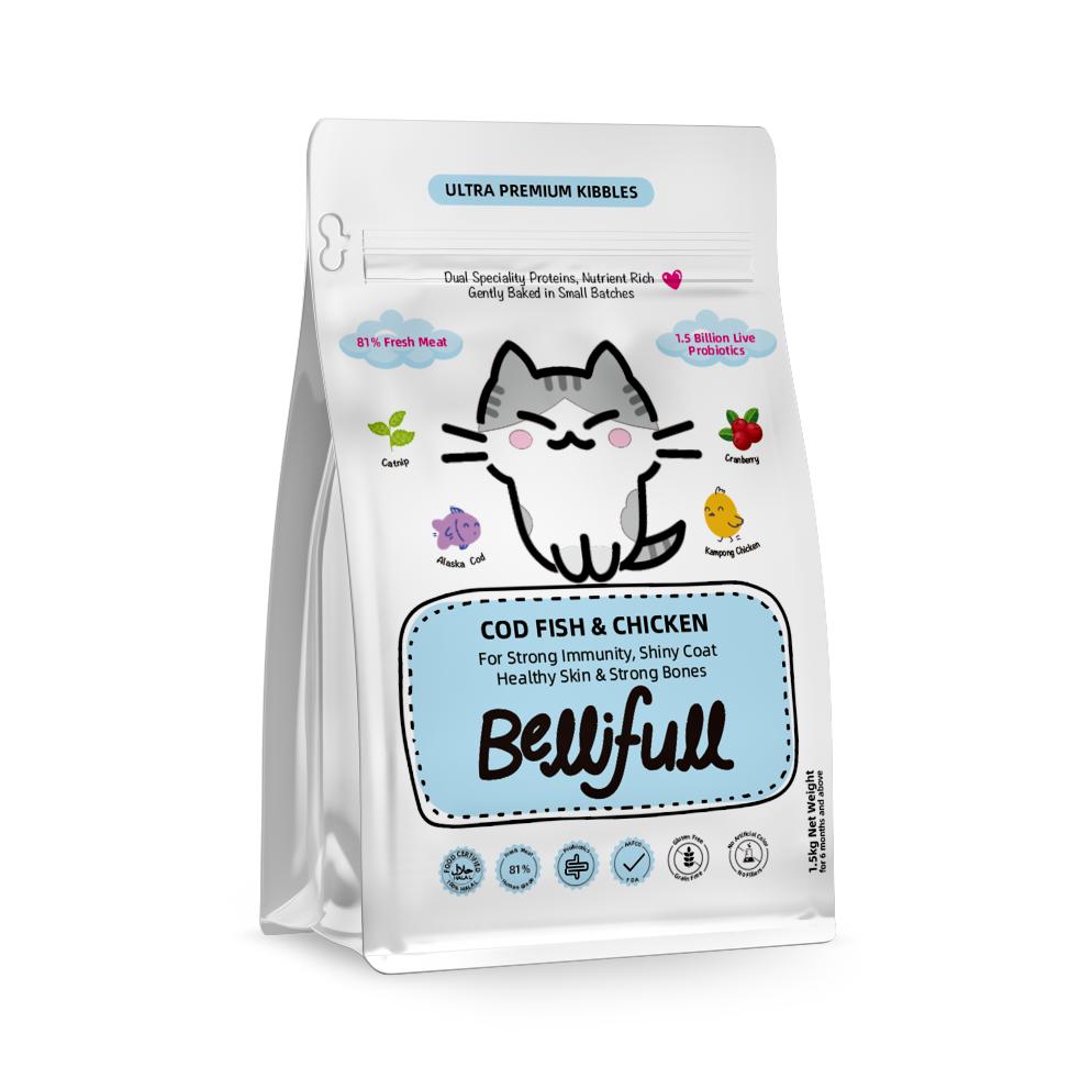 Cat Kibbles - Cod Fish & Chicken